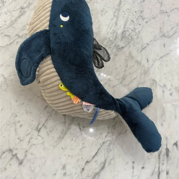 NEW Large Baby Activity Whale Toy Paulie's Adventure Moulin Roty France - Picture 5 of 11